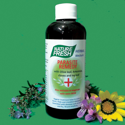 NF 042 PARASITE REMEDY : 200 ml tincture, 20% alcohol.